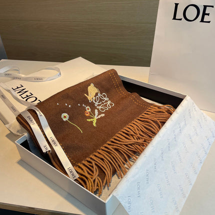 LOEWE 26S SCARF 180 IN CASHMERE 113777