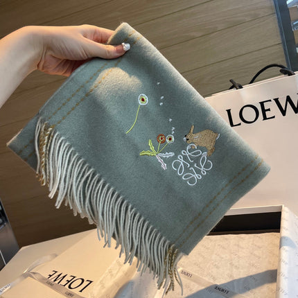 LOEWE 26S SCARF 180 IN CASHMERE 113778