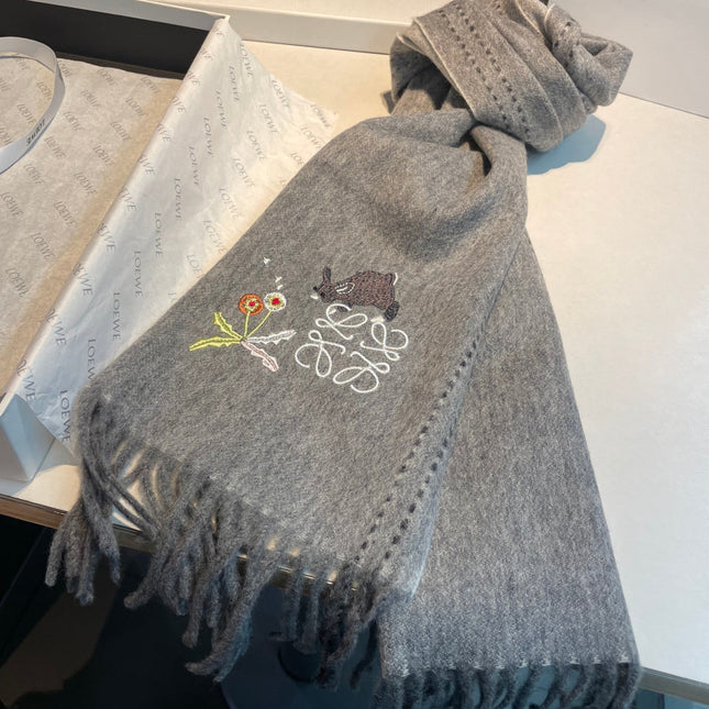 LOEWE 26S SCARF 180 IN CASHMERE 113780