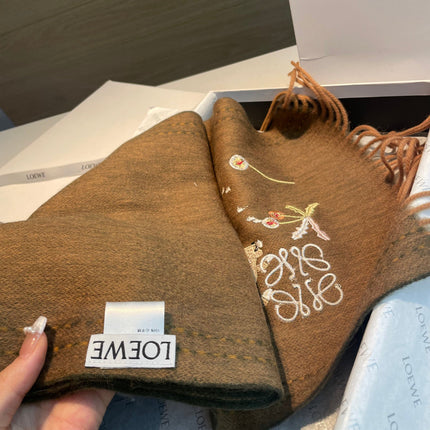 LOEWE 26S SCARF 180 IN CASHMERE 113781