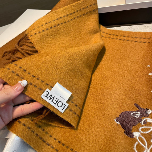 LOEWE 26S SCARF 180 IN CASHMERE 113782