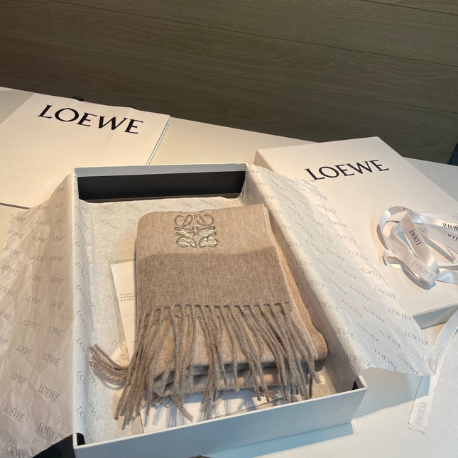 LOEWE 26S SCARF 180 IN CASHMERE 113801