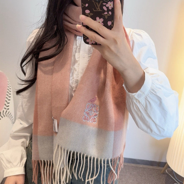 LOEWE 26S SCARF 180 IN CASHMERE 113802