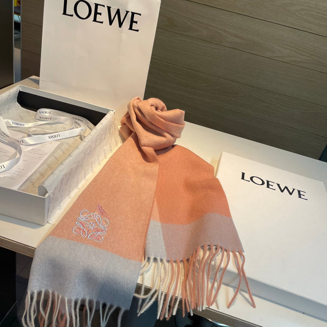 LOEWE 26S SCARF 180 IN CASHMERE 113802