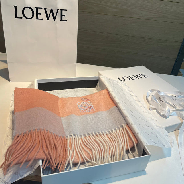 LOEWE 26S SCARF 180 IN CASHMERE 113802