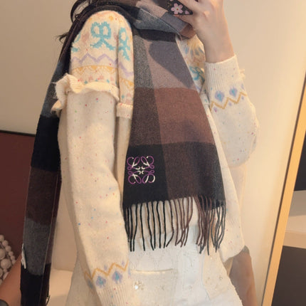 LOEWE 26S SCARF 180 IN CASHMERE 115484