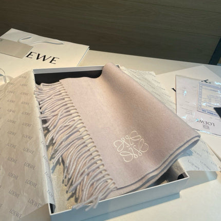 LOEWE 26S SCARF 180 IN CASHMERE 117410