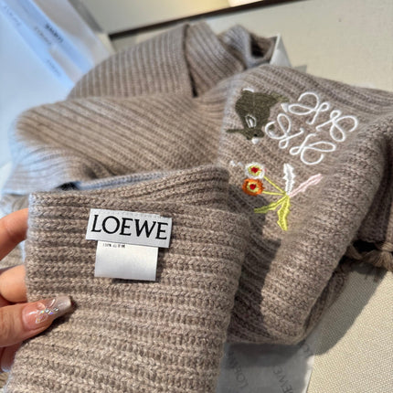LOEWE 26S SCARF 200 IN CASHMERE 128241