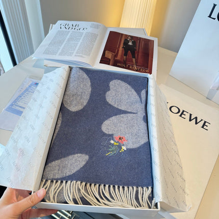 LOEWE 26S SCARF 180 IN CASHMERE WOOL 130440