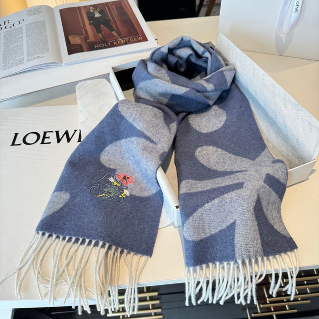 LOEWE 26S SCARF 180 IN CASHMERE WOOL 130440