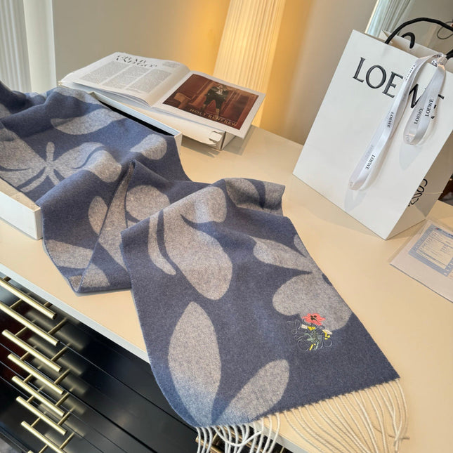 LOEWE 26S SCARF 180 IN CASHMERE WOOL 130440