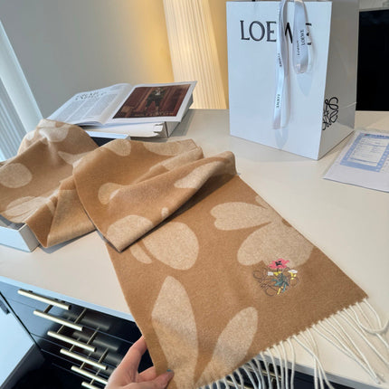 LOEWE 26S SCARF 180 IN CASHMERE WOOL 130441