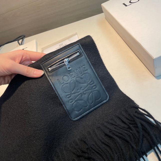 LOEWE 26S SCARF 180 IN CASHMERE WOOL 134611