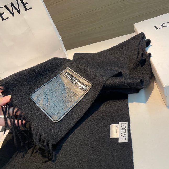 LOEWE 26S SCARF 180 IN CASHMERE WOOL 134611