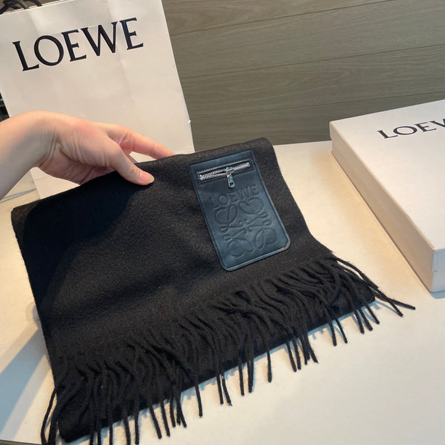 LOEWE 26S SCARF 180 IN CASHMERE WOOL 134611