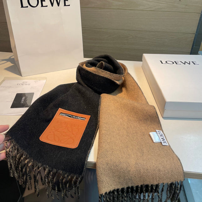 LOEWE 26S SCARF 180 IN CASHMERE WOOL 134612