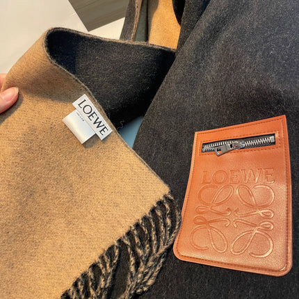 LOEWE 26S SCARF 180 IN CASHMERE WOOL 134612