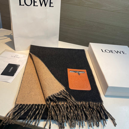 LOEWE 26S SCARF 180 IN CASHMERE WOOL 134612