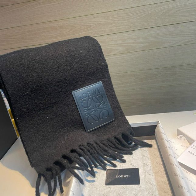 LOEWE 26S SCARF 200 IN WOOL MOHAIR 142597
