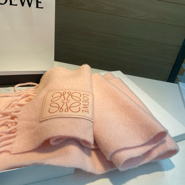 LOEWE 26S SCARF 200 IN WOOL MOHAIR 142602
