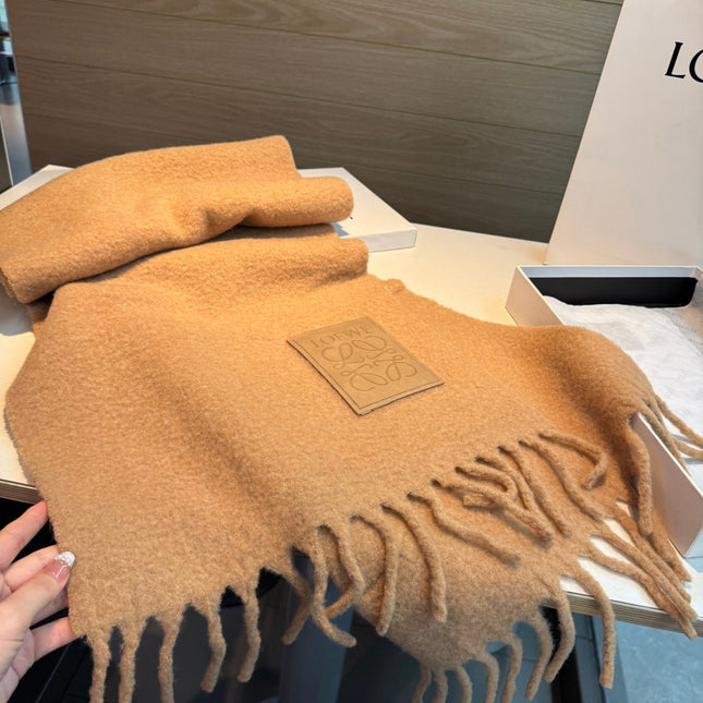LOEWE 26S SCARF 200 IN WOOL MOHAIR 142592