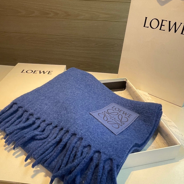 LOEWE 26S SCARF 200 IN WOOL MOHAIR 142593