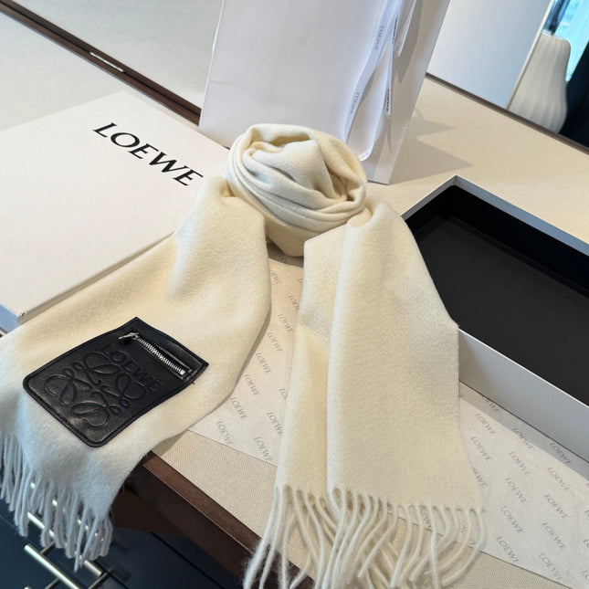 LOEWE 26S SCARF 180 IN CASHMERE WOOL 147440
