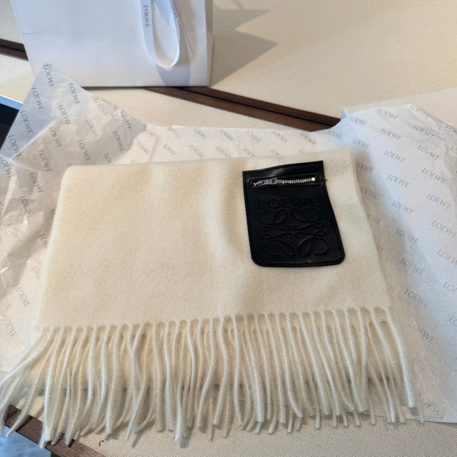 LOEWE 26S SCARF 180 IN CASHMERE WOOL 147440
