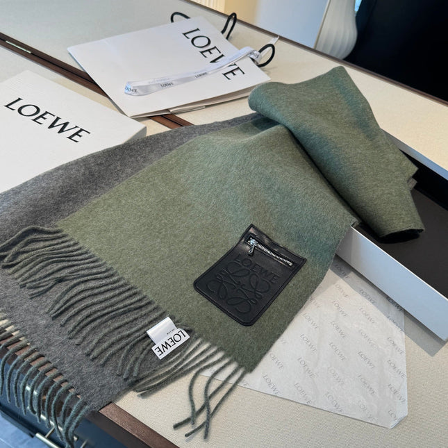 LOEWE 26S SCARF 180 IN CASHMERE WOOL 147441
