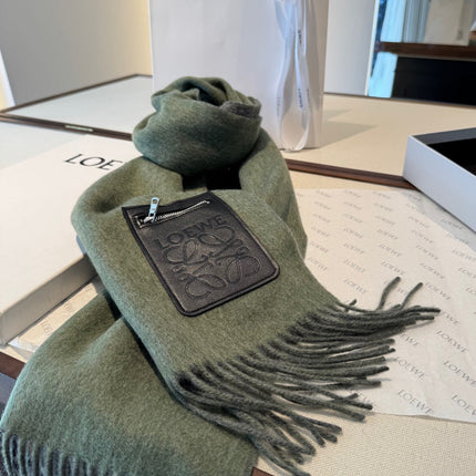 LOEWE 26S SCARF 180 IN CASHMERE WOOL 147441