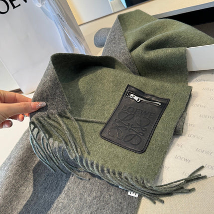 LOEWE 26S SCARF 180 IN CASHMERE WOOL 147441