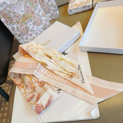 DIOR 26S SCARF 105CM IN SILK 295524