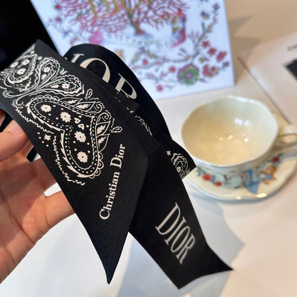 DIOR 26S SCARF 100CM IN SILK 302946