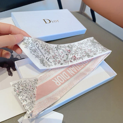 DIOR 26S SCARF 100CM IN SILK 309515