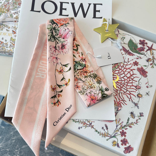 DIOR 26S SCARF 100CM IN SILK 309539