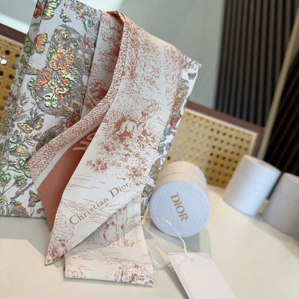 DIOR 26S SCARF 105CM IN SILK 309541