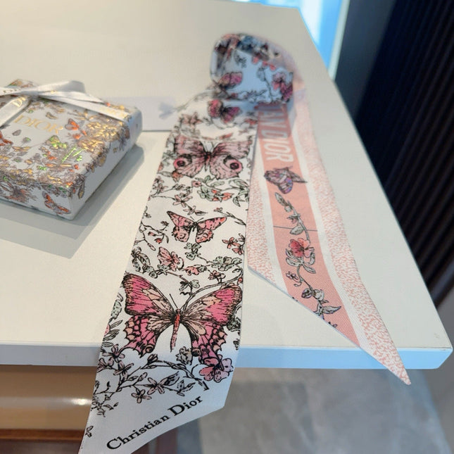 DIOR 26S SCARF 100CM IN SILK 311708