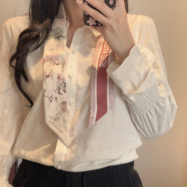DIOR 26S SCARF 100CM IN SILK 313090