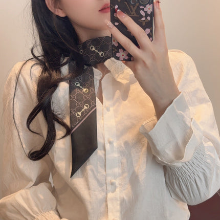 DIOR 26S SCARF 105CM IN SILK 316522