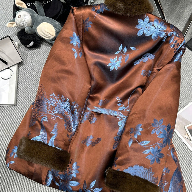 HERMES 25S MINK FUR JACKET 482
