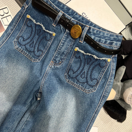 CELINE 26S WIDE-LEG JEANS 604