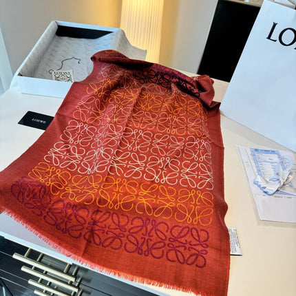 LOEWE 26S SCARF 200 IN CASHMERE SILK 896319