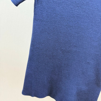 FENDI 26S SHORT-SLEEVE KNIT TOP 372