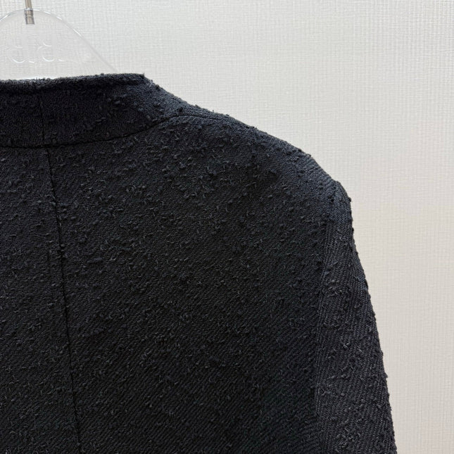 CHANEL 26S FLORAL TRIM TWEED JACKET 1285