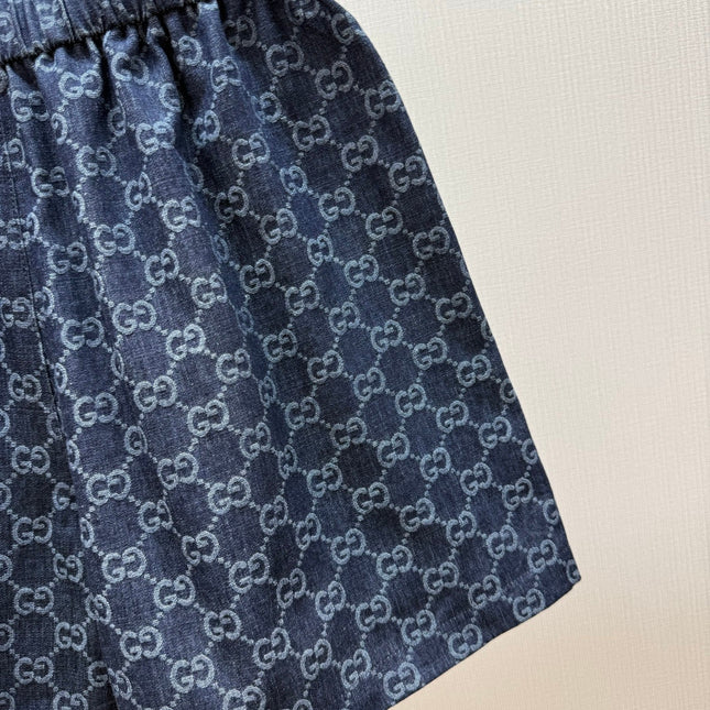 GUCCI 26S DENIM SHORTS 368
