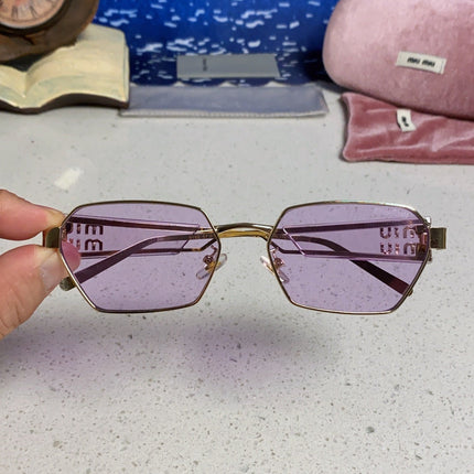 MIUMIU 26S SQUARE FRAME IN METAL 443521