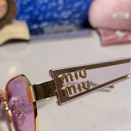 MIUMIU 26S SQUARE FRAME IN METAL 443521