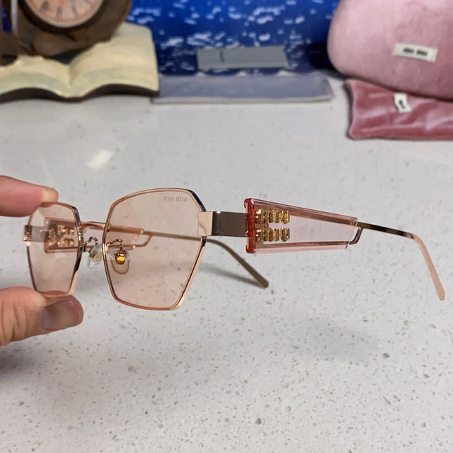 MIUMIU 26S SQUARE FRAME IN METAL 443522