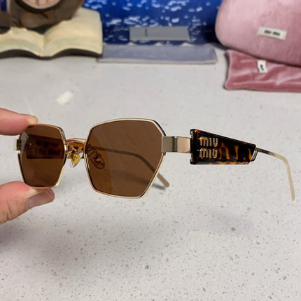 MIUMIU 26S SQUARE FRAME IN METAL 443523
