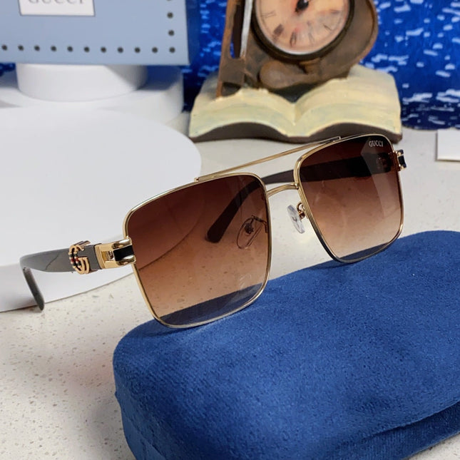 GUCCI 26S SQUARE FRAME IN METAL 426394